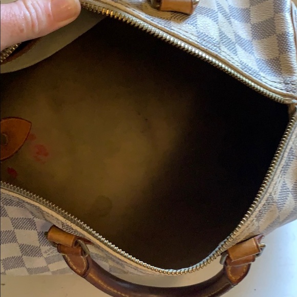 Authentic Louis Vuitton speedy 35 damier Azur - Picture 6 of 7